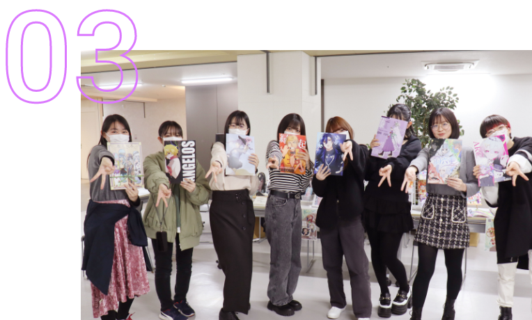 作品発表の場が多数